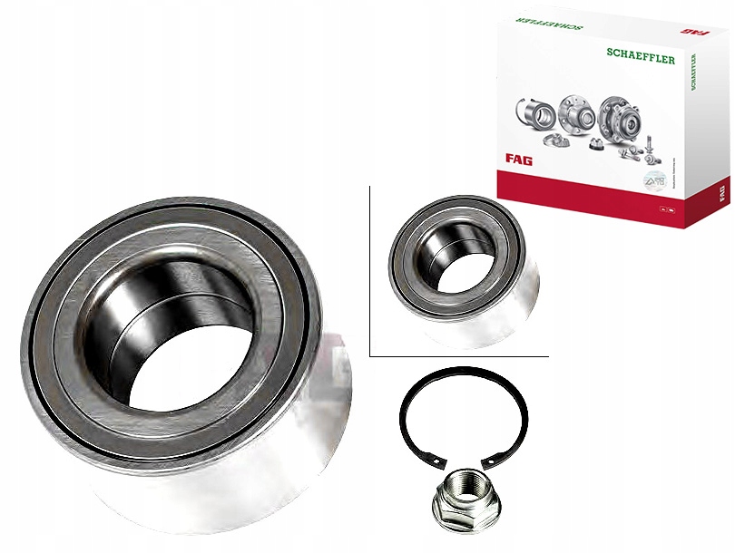 Ložisko Kola Toyota Přední Avensis 03-08 Corolla Ve Sada řidiče #35