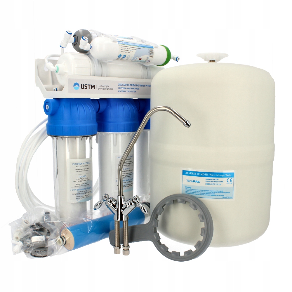 Systém reverzní osmózy Emi 6-stupňový pro vodu