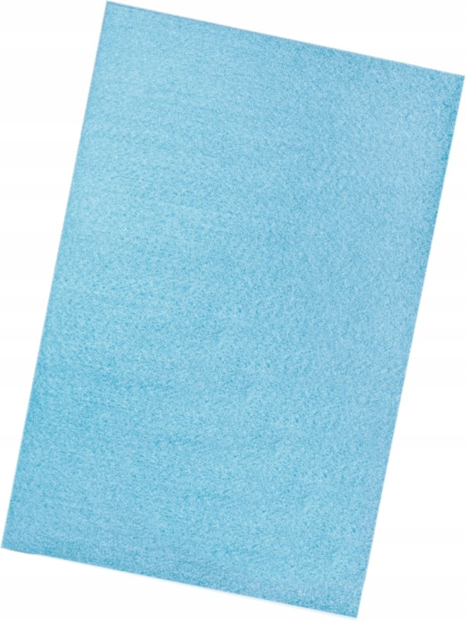 Plst Dekorativní 20x30 cm 1,5 mm 10 listů, barva Modrá, Filcová vystřihovánka