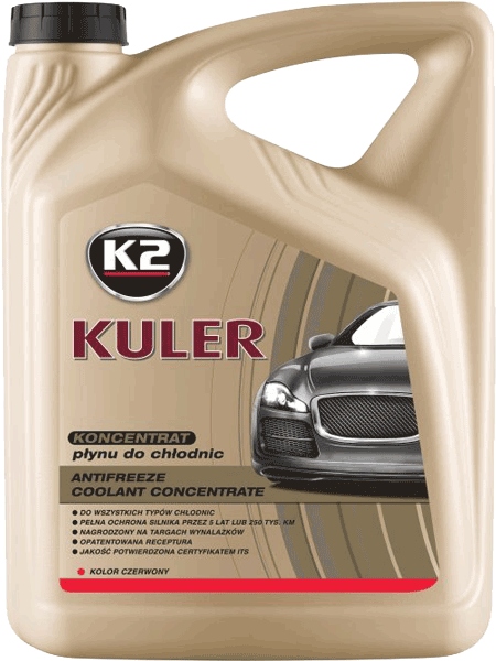 

K2 Kuler Czerwony Koncentrat do chłodnic G12/G12+