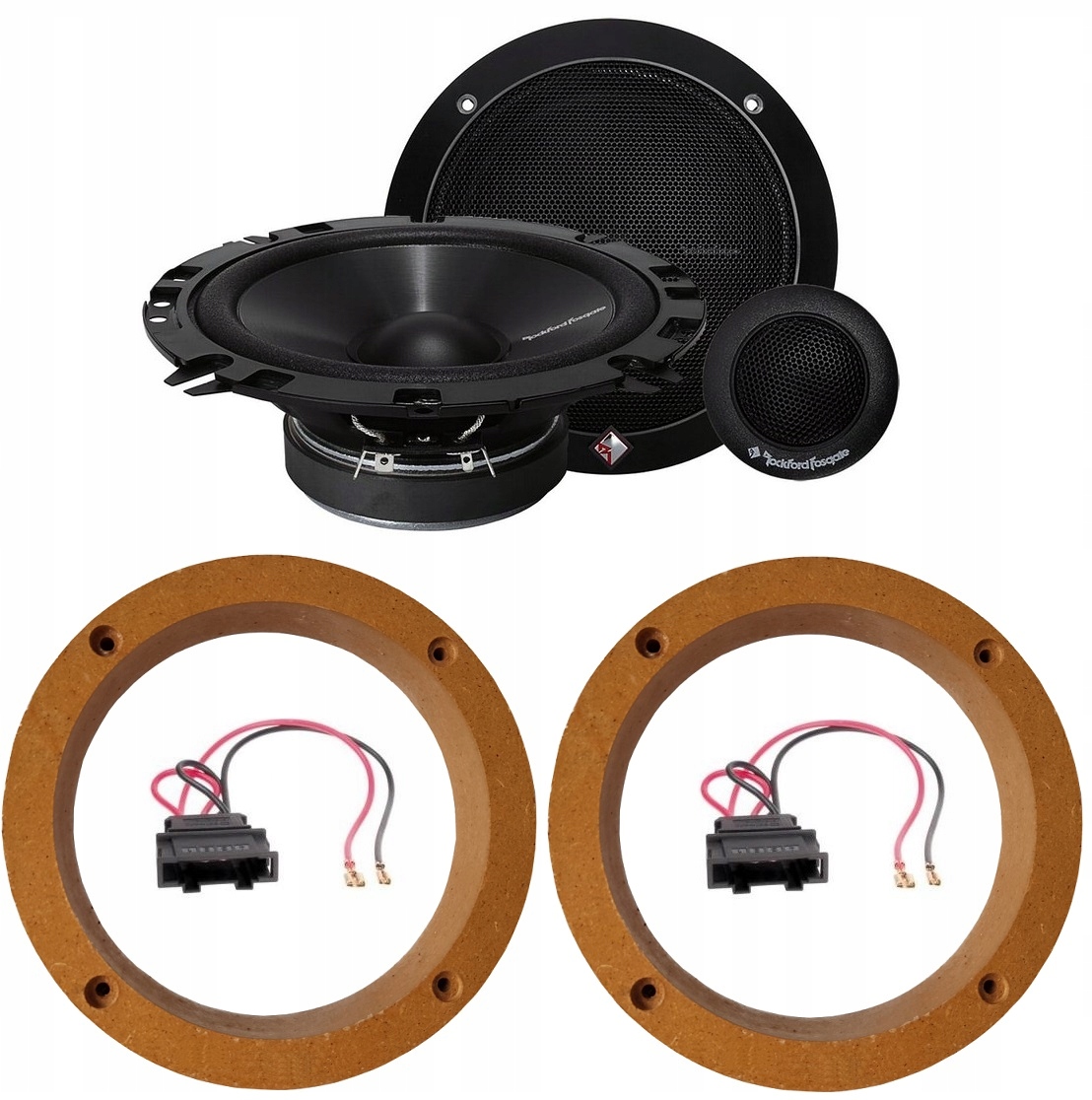 Rockford Fosgate R165-S Głośniki VW GOLF 4 IV