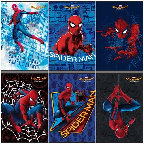 Zeszyt Street A5 kratka 54 kartki 80g Spider-Man Marvel