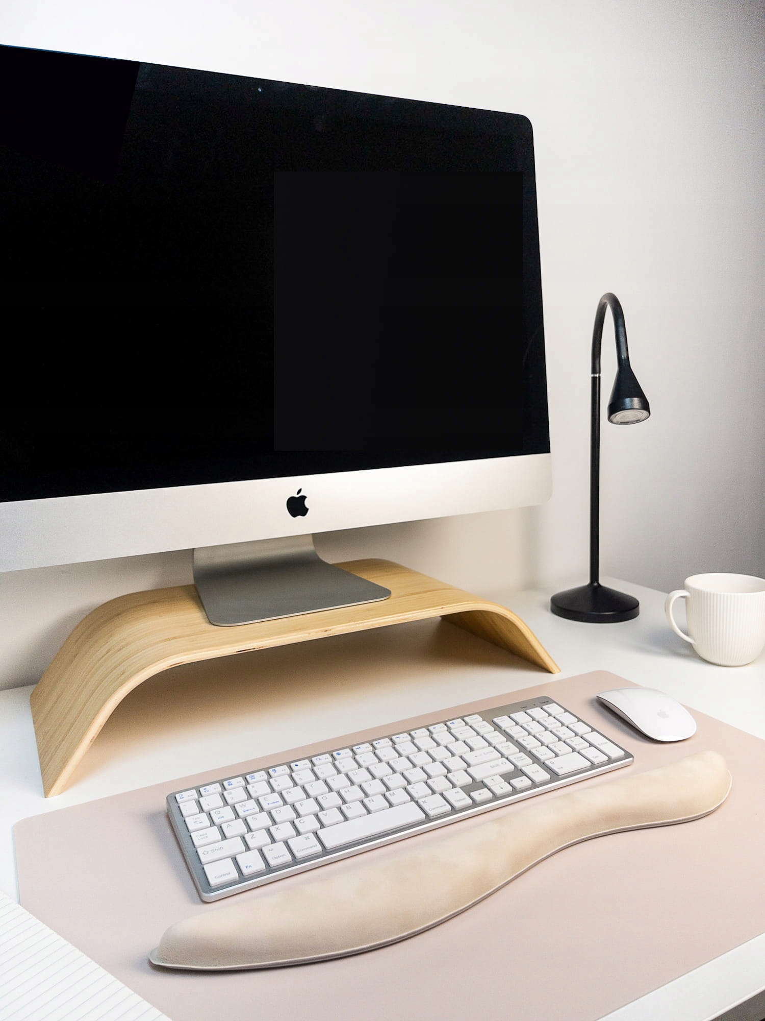 Poduszka do klawiatury - beżowa [Rozmiar 45 cm]