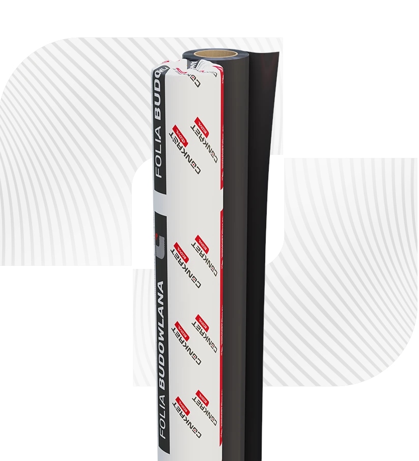 FOLIA BUDOWLANA IZOLACYJNA 4x25m 0,5mm ATEST Liczba m² w ofercie 100 m²