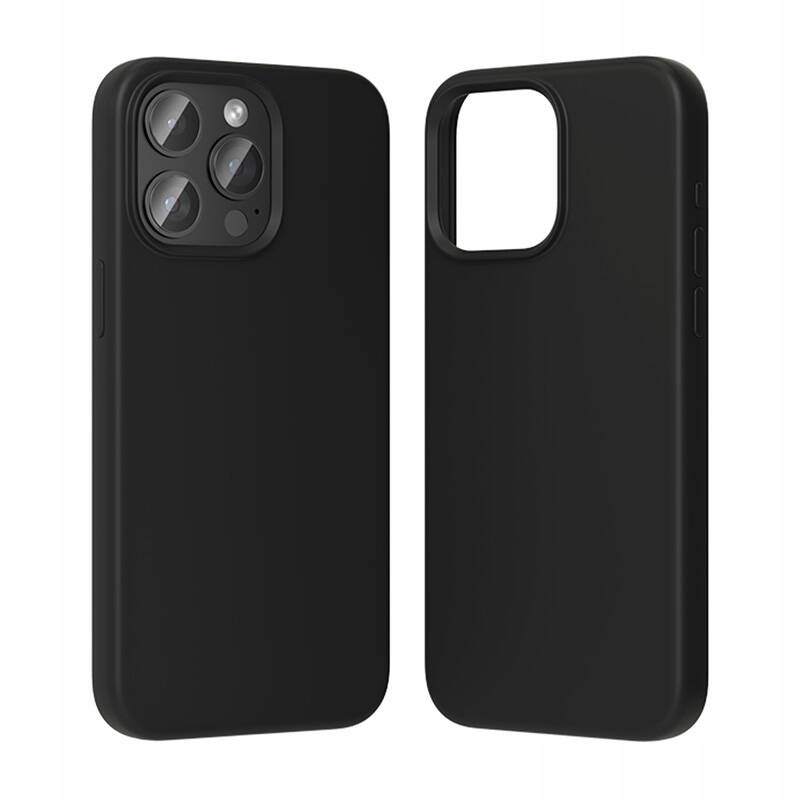 Etui Vention KUFB0-40 iPhone 15 Pro Max Silikonowe Czarny
