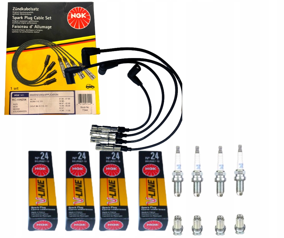 

Zestaw Przewody Świece Ngk Vw Golf IV 1.6 2.0