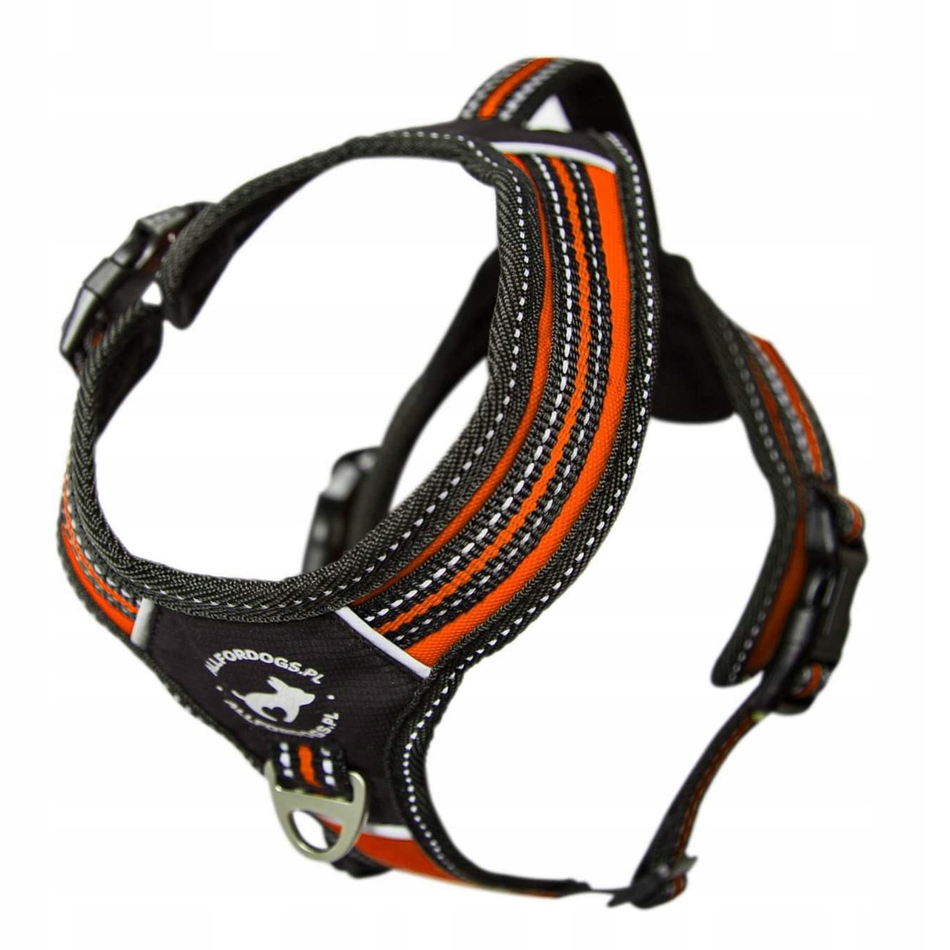 Levně Postroj 3X-SPORT, Oranžový (velikost L)