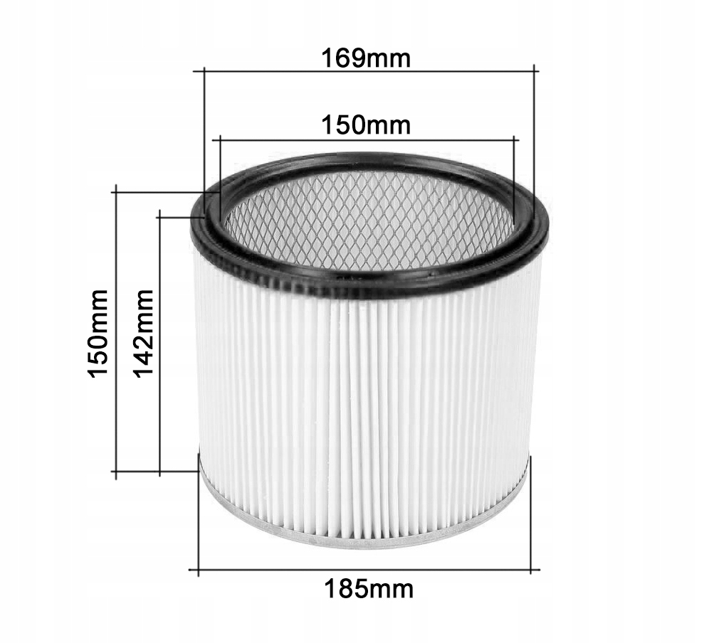 FILTR ZMYWALNY DO MACALLISTER MAC 1400 1250 Kod producenta AN11759