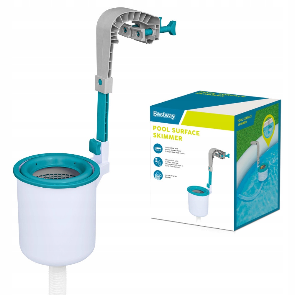 Powierzchniowy Oczyszczacz Wody Basenowej Skimmer Do Basenu 58233 Bestway