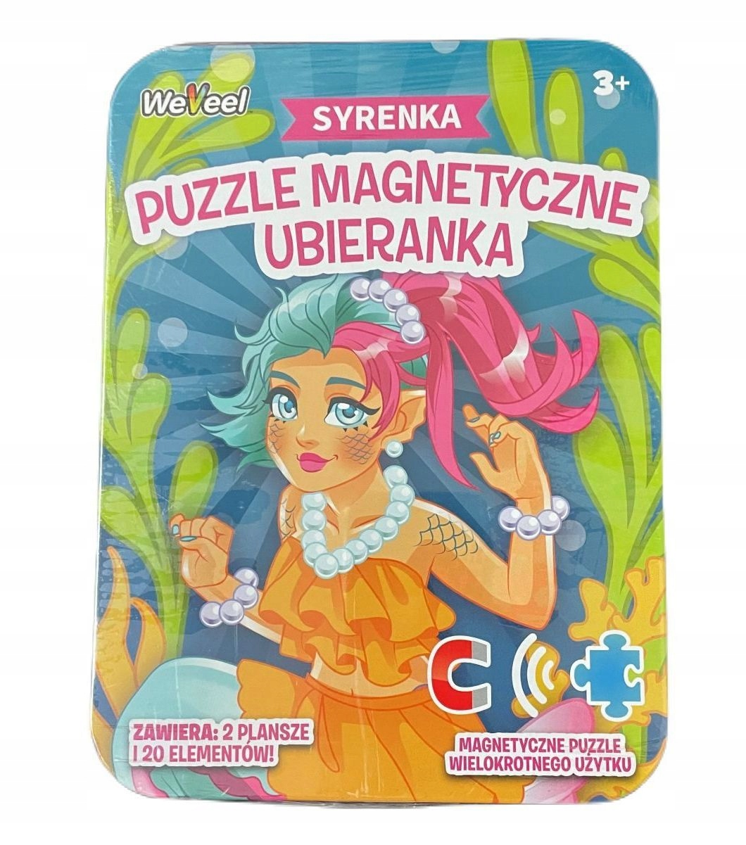 

Podróżne Puzzle magnetyczne ubieranka Syrneka