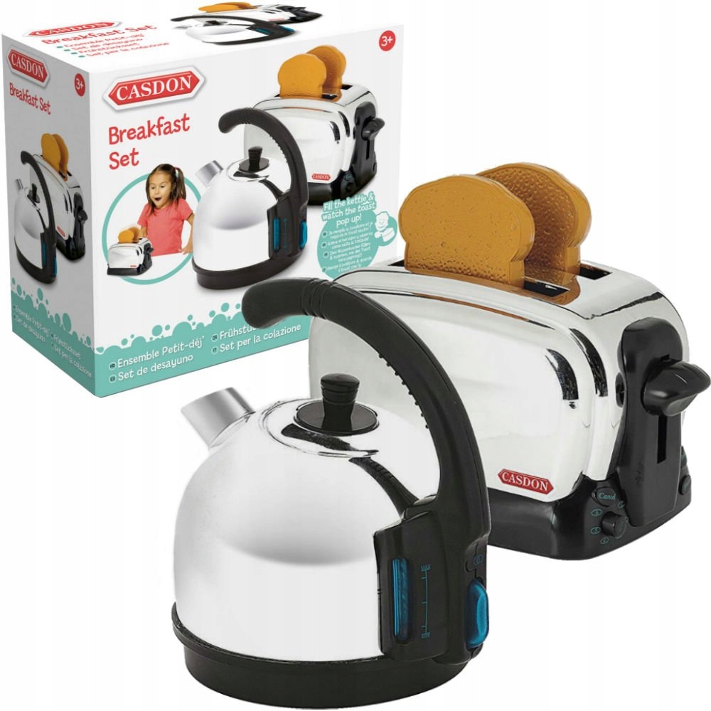 TOSTER CZAJNIK ZESTAW DLA DZIECI CASDON