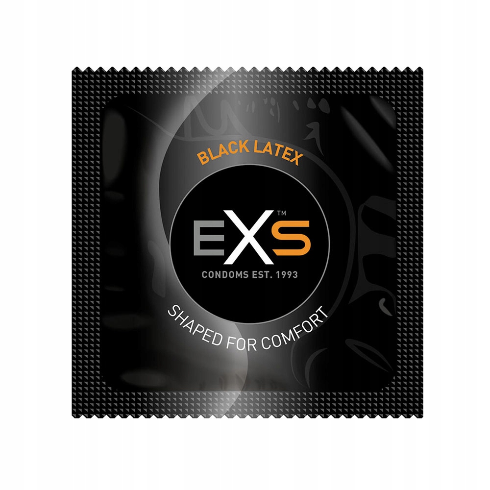 

Czarne Prezerwatywy Exs Black Latex 1 szt.