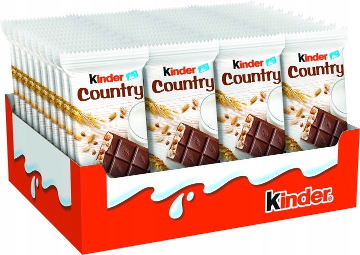 Baton Kinder Country Czekolada Ferrero 40szt 940g