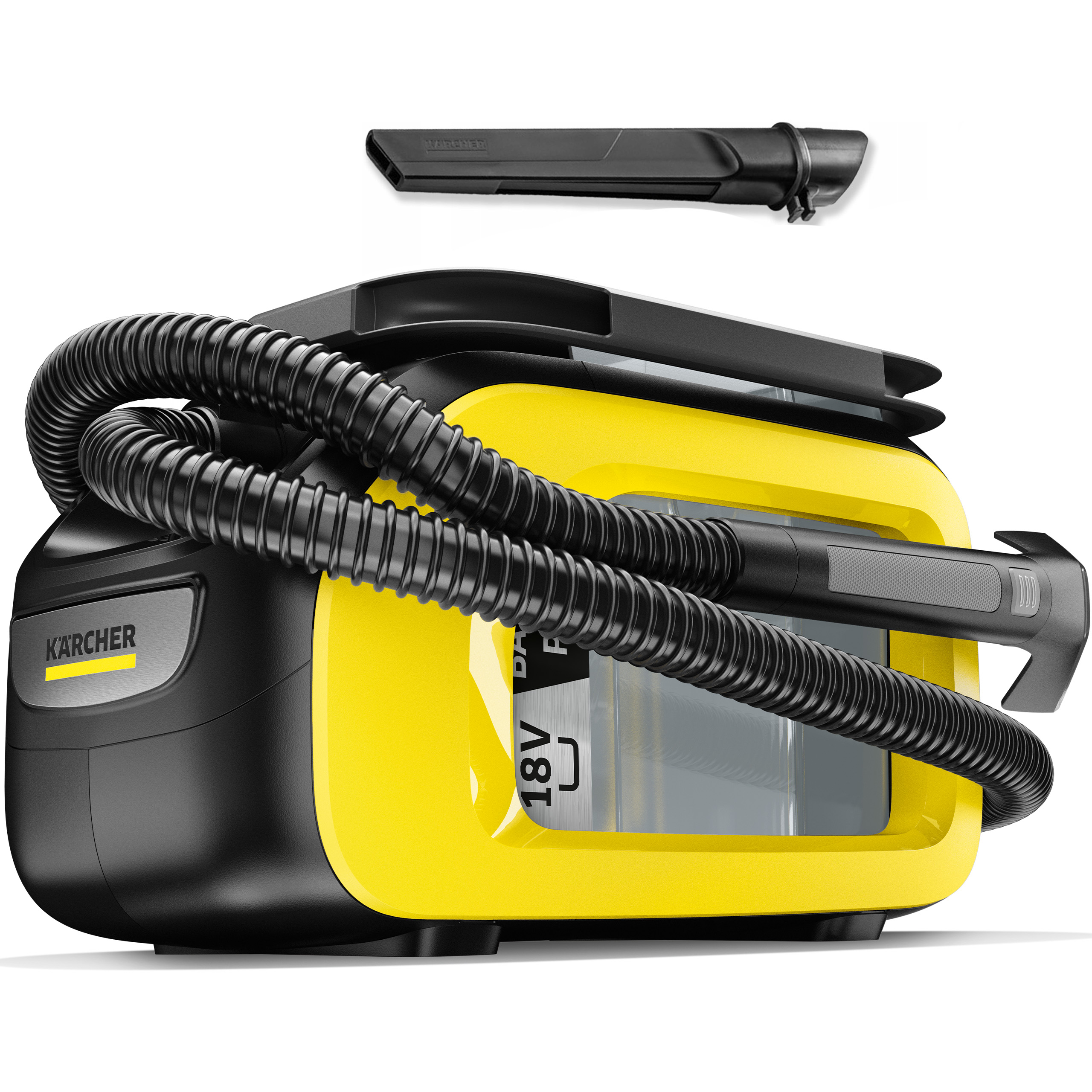 Akumulátorový Prací Vysávač Pre Čalúnenie Karcher Se 3-18 Compact New