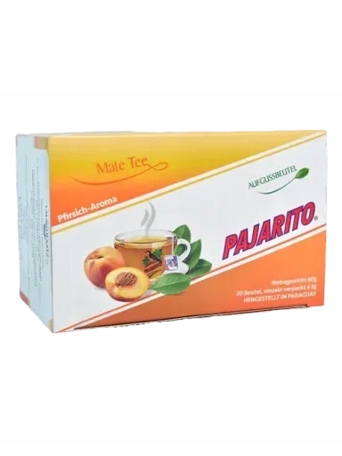 Levně Pajarito v broskvových sáčcích 20x3 g