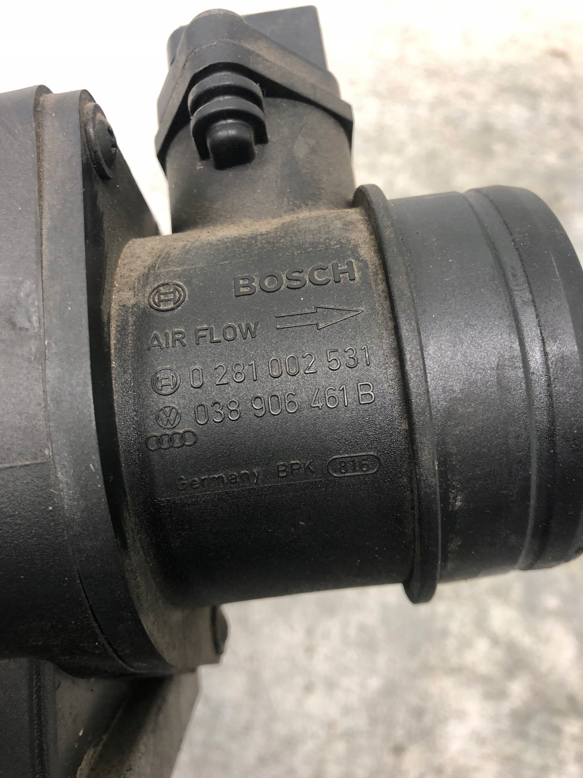luftfiltergehäuse VW SKODA AUDI 3C0129607BA