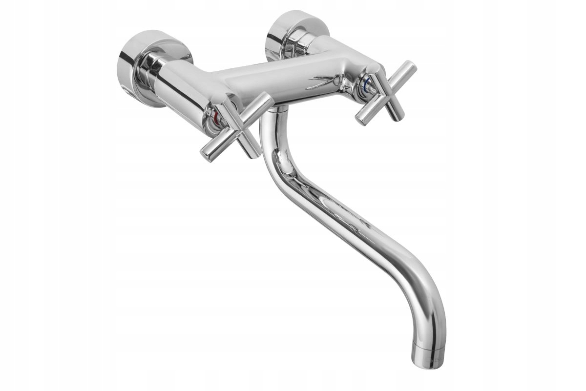 Nástenná umývadlová batéria Jawa Vysoká Kvalita Chrom