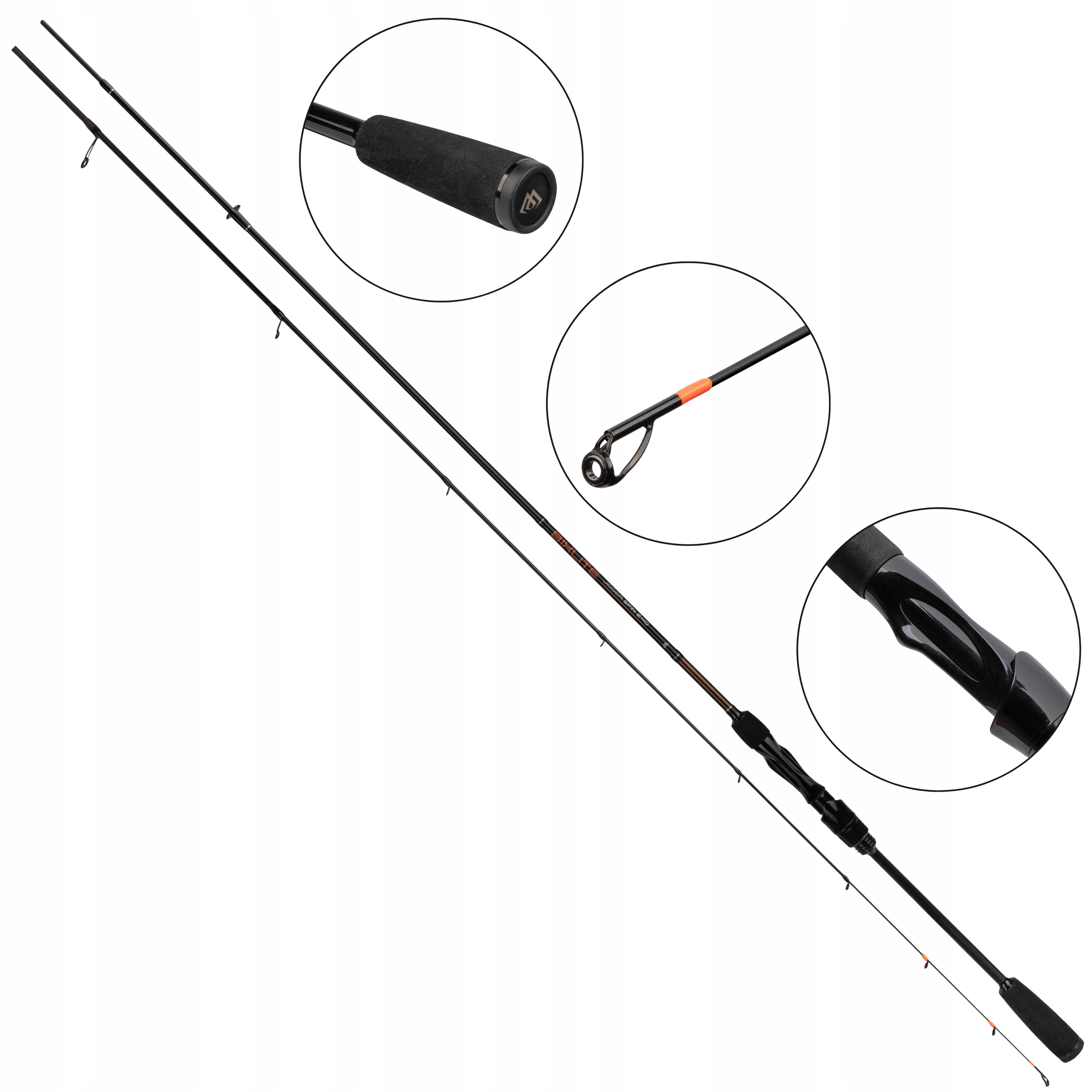 Wędka spinningowa Mikado Bixlite Jigger Spin 2,4m 1-7g na okonia
