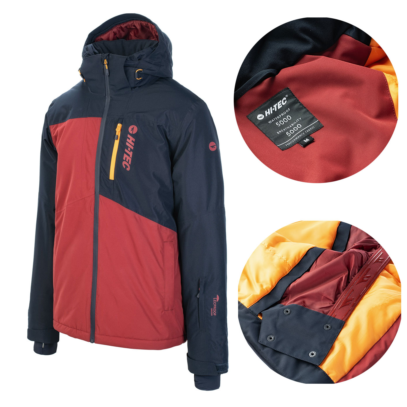 Lyžařská bunda Alpir – ochrana před větrem a vodou 5000 mm XXL