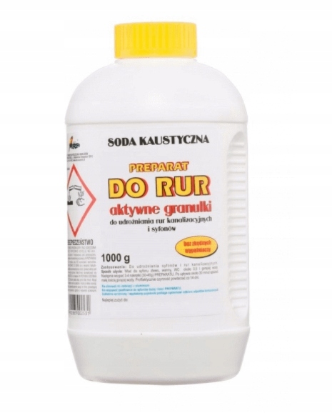 

Ara Preparat do udrożniania rur soda kaustyczna1kg