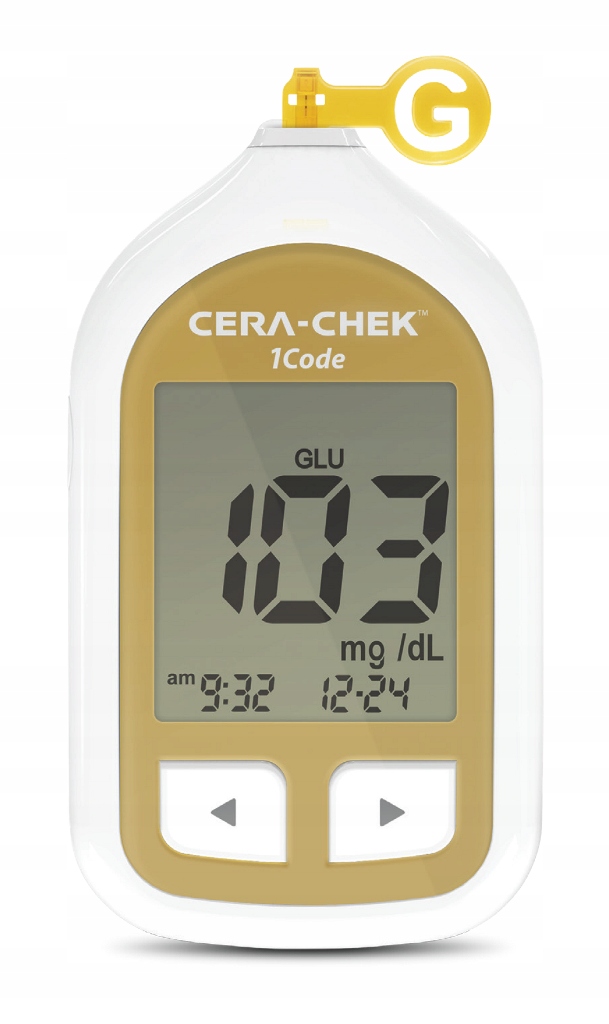 

Zestaw Glukometr Cera-Chek pomiar cukru glukozy