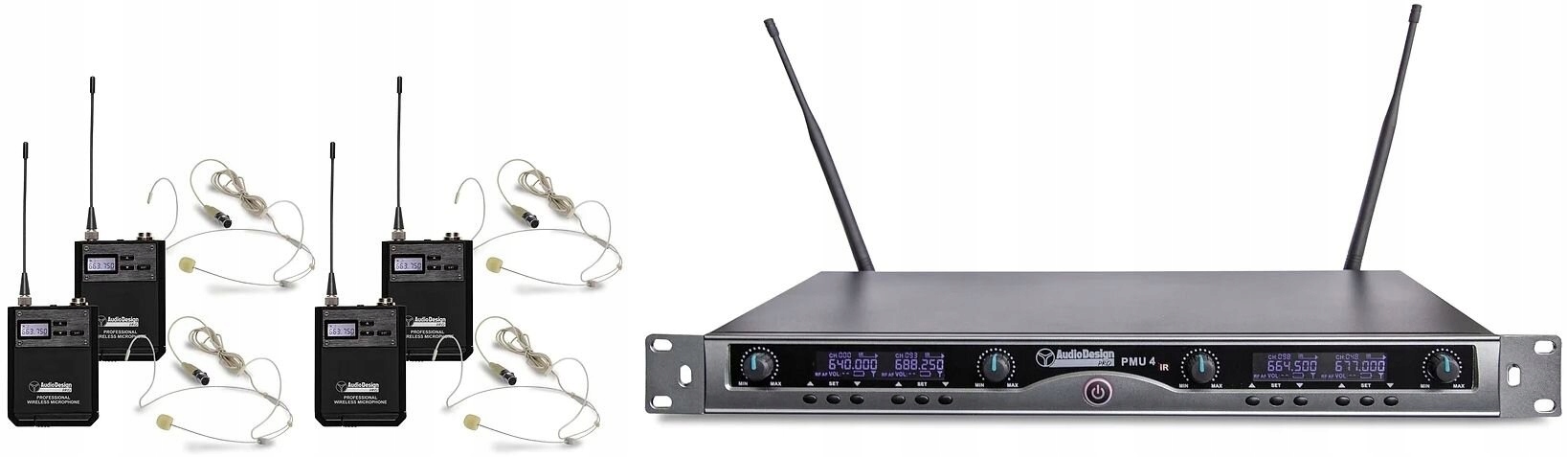 AudioDesign Pmu 440 T kompletný bezdrôtový systém