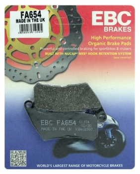 ЄЦБ ГАЛЬМІВНІ КОЛОДКИ FA654