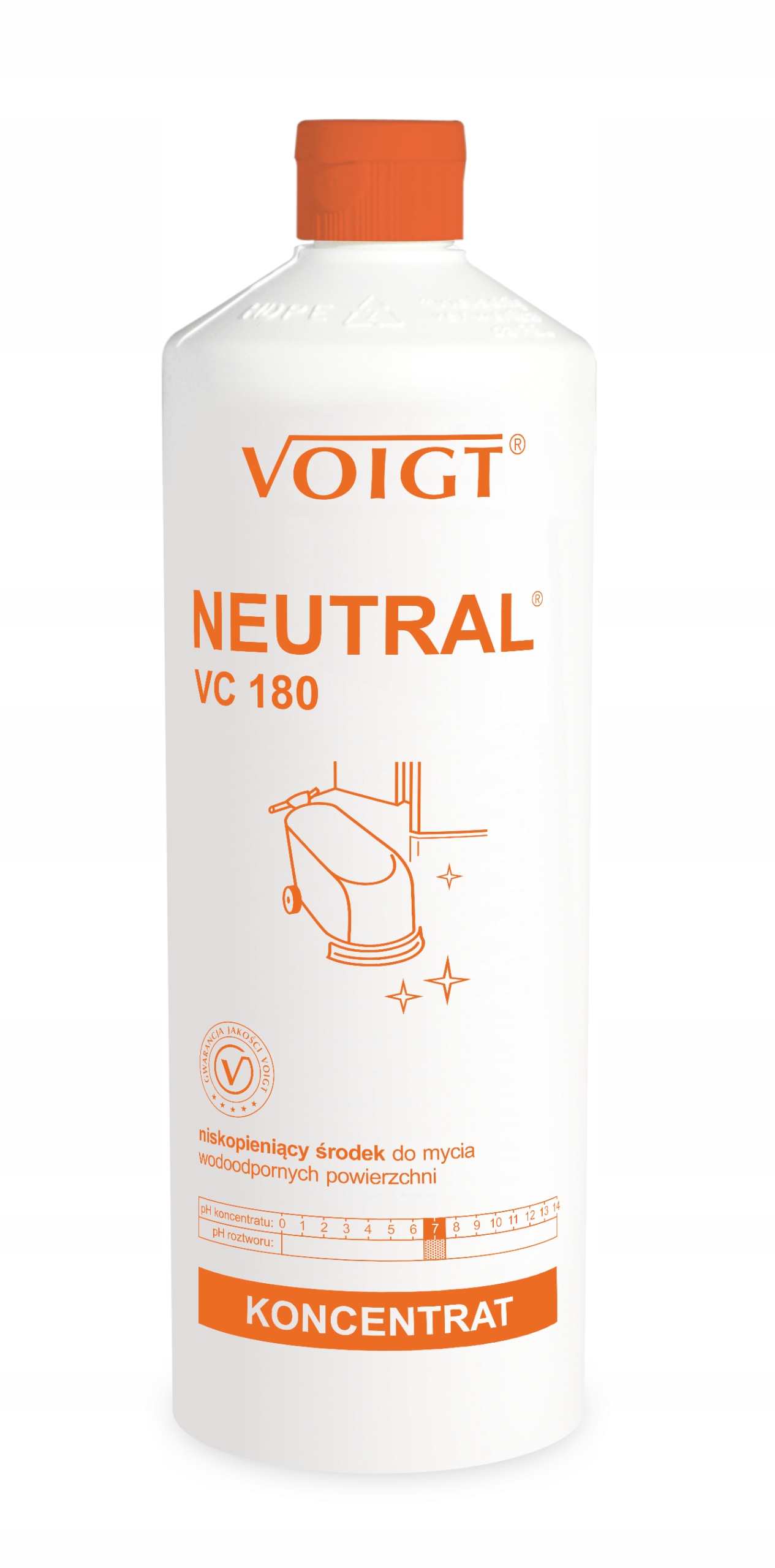 

Voigt Neutral VC 180 podłogi tworzywa laminaty 1L