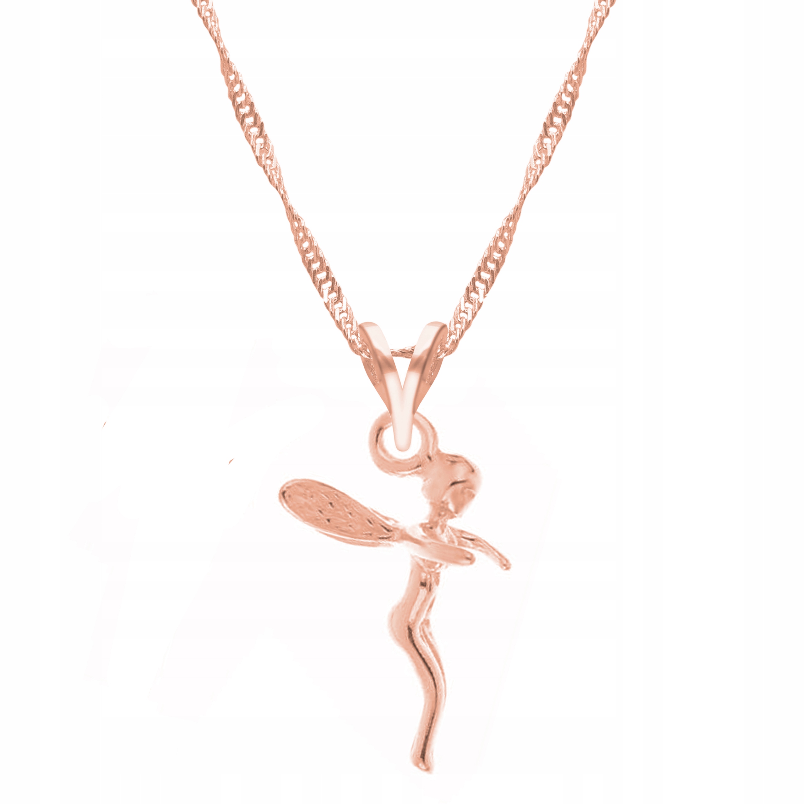 Řetízek zlatý náhrdelník 925 Lesní Víla