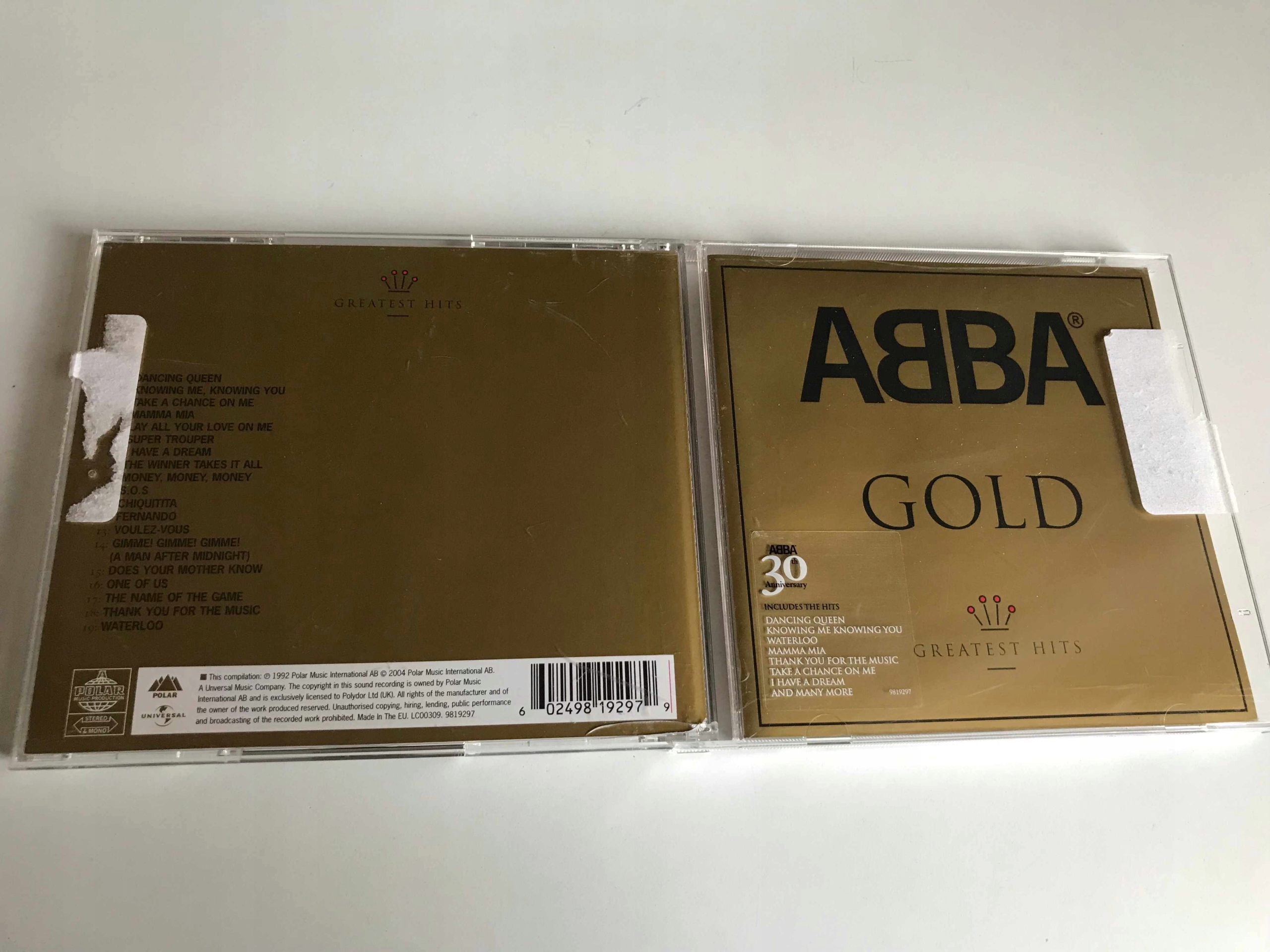 CD ABBA Gold - Greatest Hits STAN 4+/6