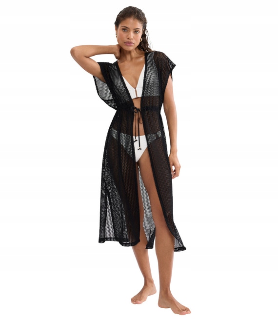 Plážové kimono Triumph Beach MyWear Crochet Kimono 38
