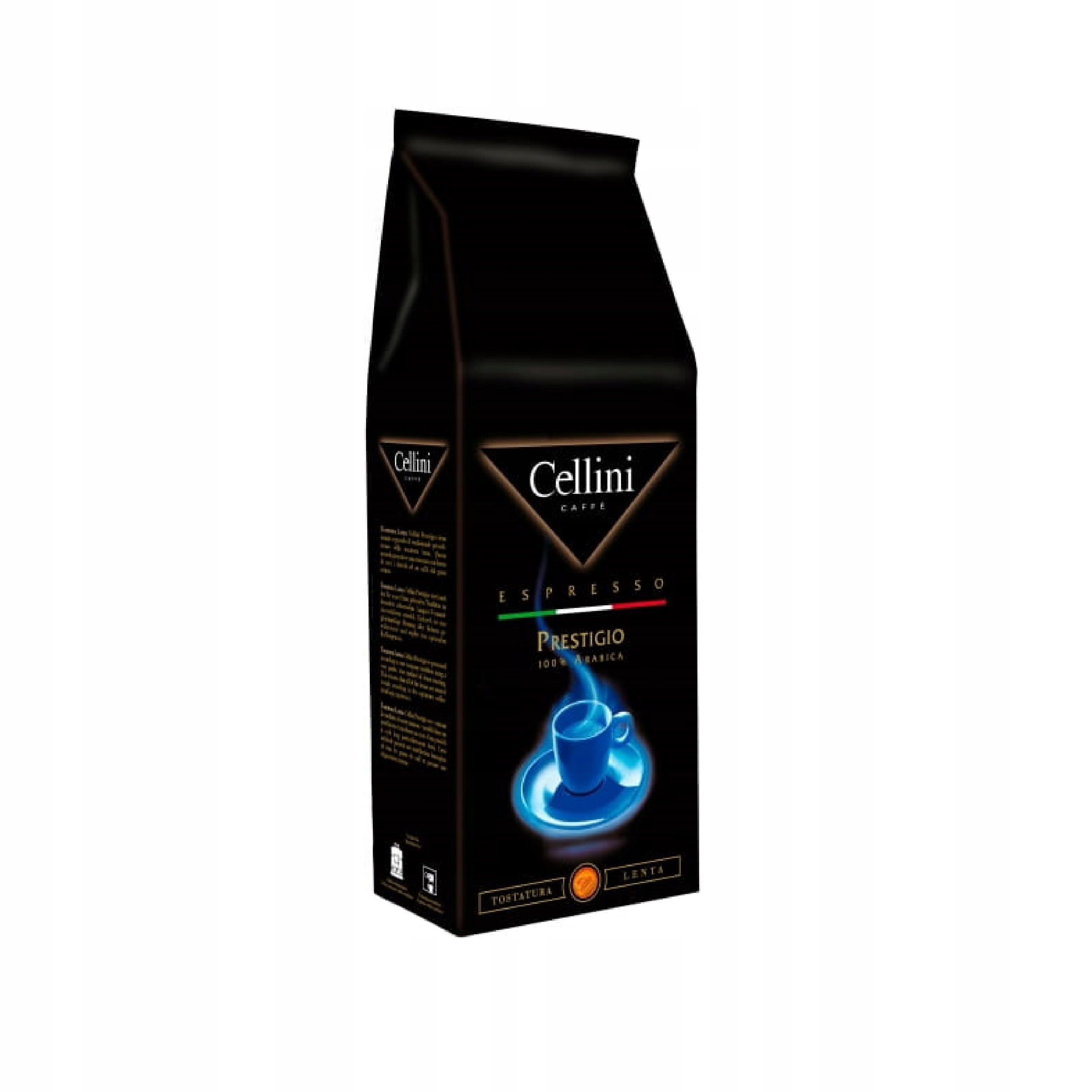 Levně Káva zrnková Prestigio 100% Arabica 1 kg Cellini