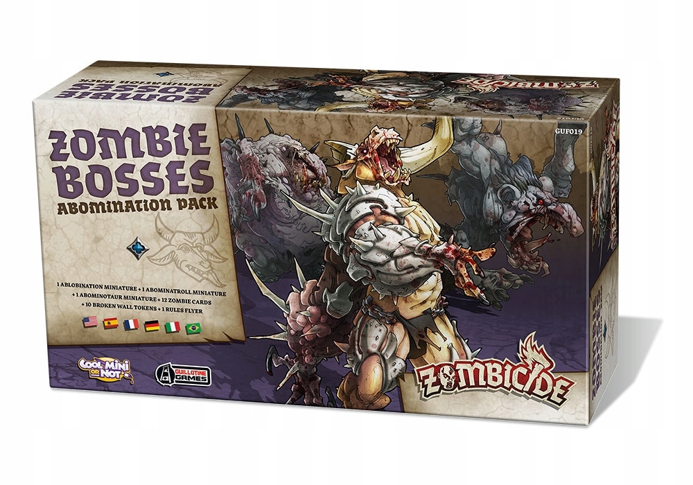 Gra planszowa Zombicide: Czarna plaga Zombie Bosses: Abomination Pack-Zdjęcie-0