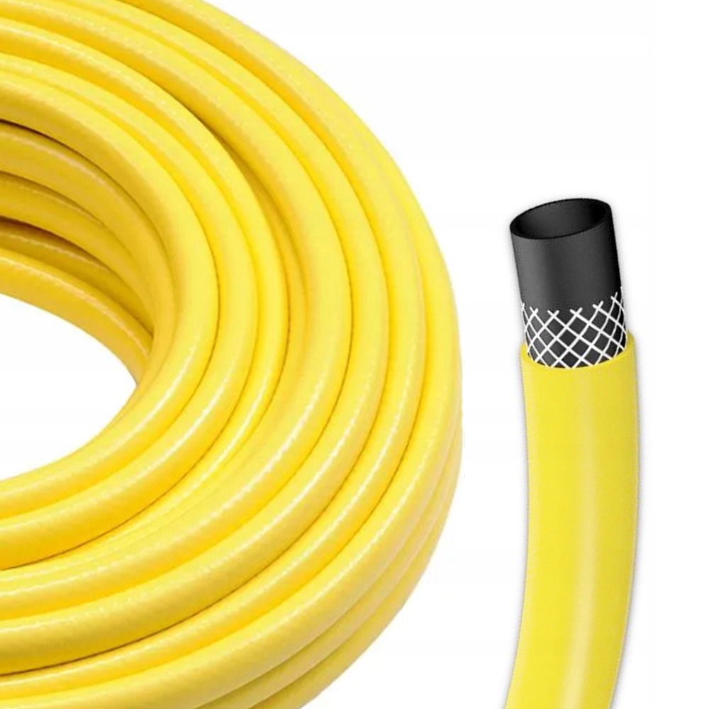 

Wąż wodny do ogrodu 3/4'' żółty Pvc 30m Sunflex