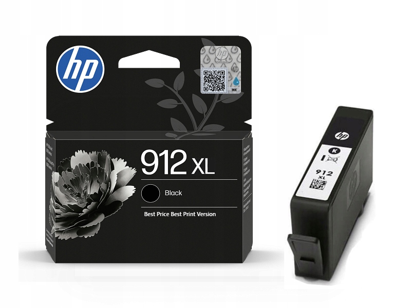 N Tusz czarny, kartridż do Hp 912xl Bk czarny Officejet 8010, 8020, 8025