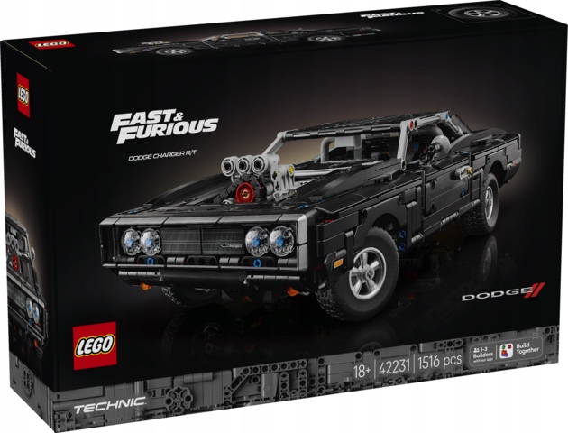 Lego(r) Technic 42231 Fast And Furious Dodge