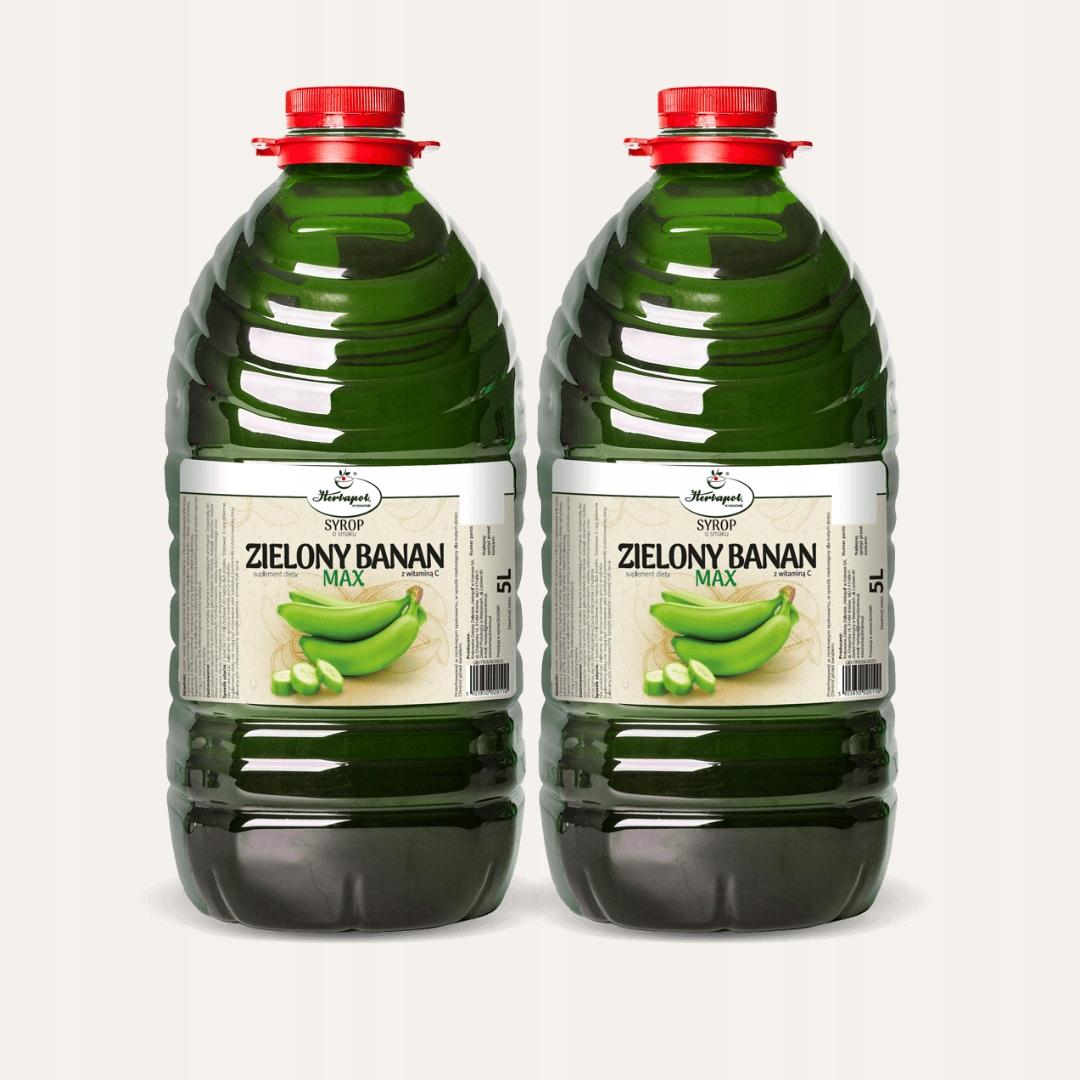 Syrop Zielony Banan 5L Herbapol Kraków
