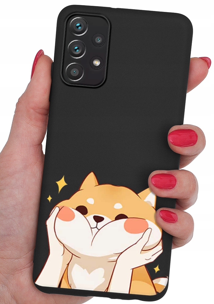 ETUI CASE WZORY + SZKŁO do Samsung Galaxy A52 5G Typ plecki