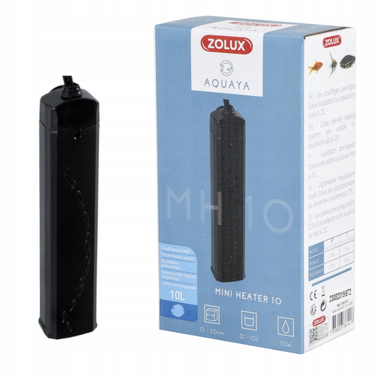 

Zolux Aquaya Grzałka Z Termostatem 10W Do Akwarium