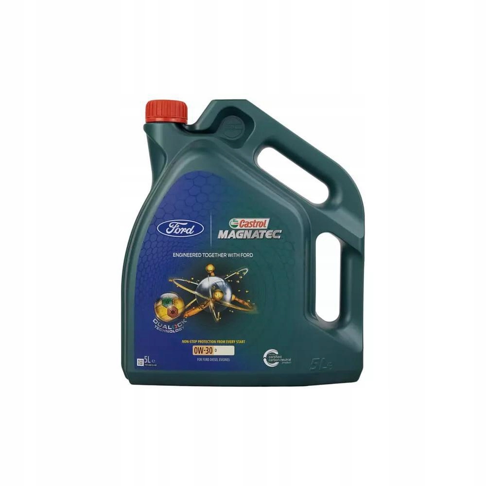 Olej 0W30+ Filtry OE Ford Ranger 2019- 2.0 EcoBlue Producent Castrol