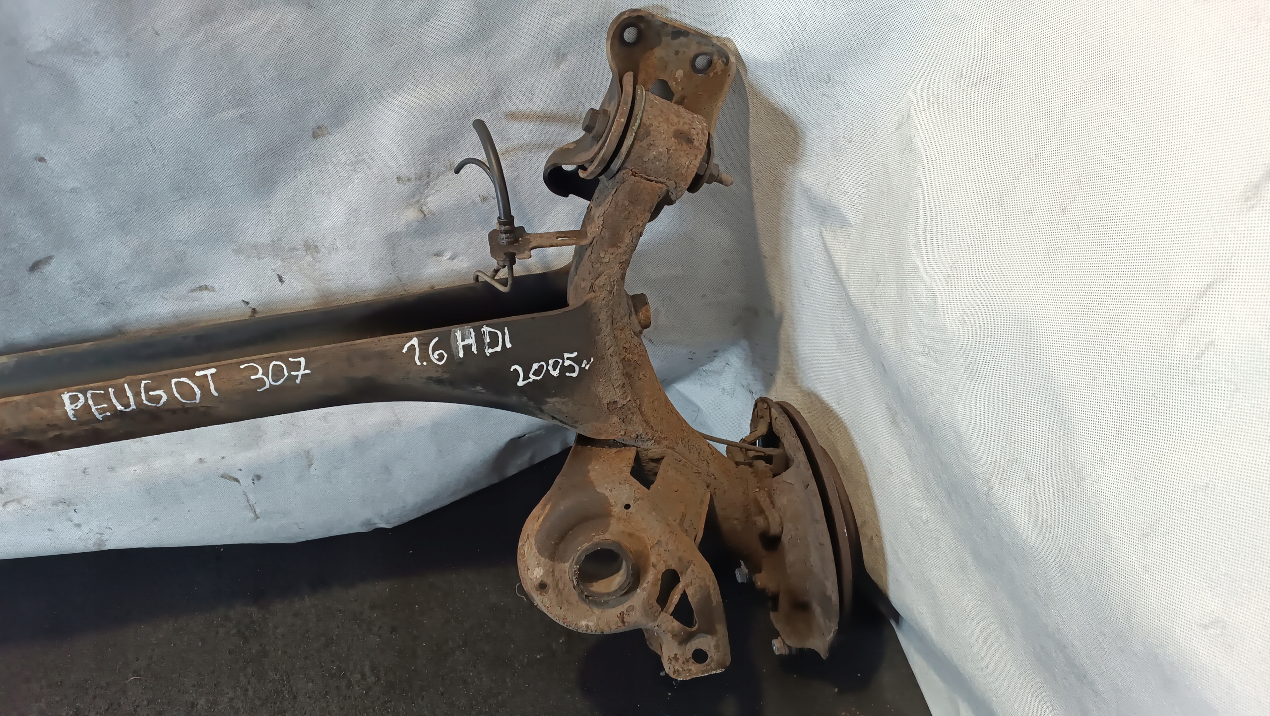 träger heck PEUGEOT 307 1.6 HDi 2005r
