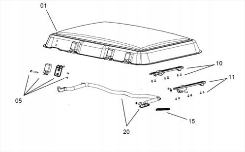 Sprężyny okna Dometic Midi Heki Style Marka Dometic