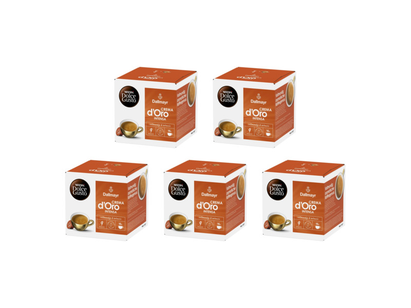 Kapsułki Nescafe Dallmayr Crema D Oro intensa do Nescafe Dolce Gusto x 5