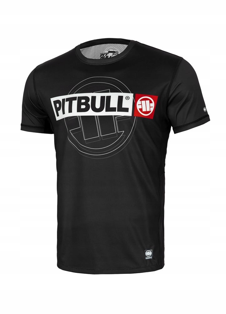 PITBULL WEST COAST MĘSKA KOSZULKA SPORTOWA HILLTOP SPORTS CZARNA BLACK M Marka Pitbull