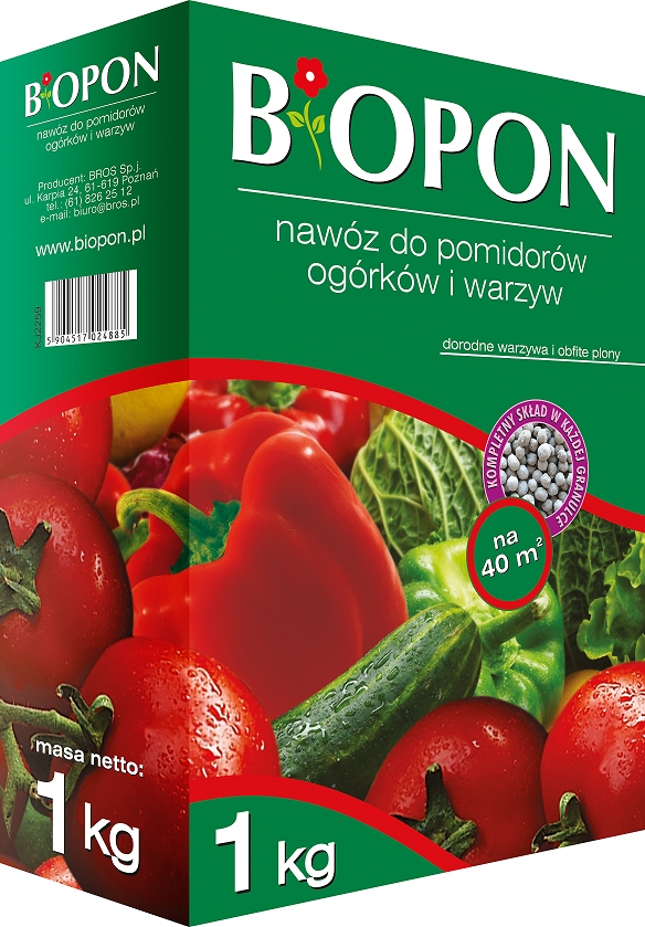 

Biopon Nawóz do warzyw 1kg