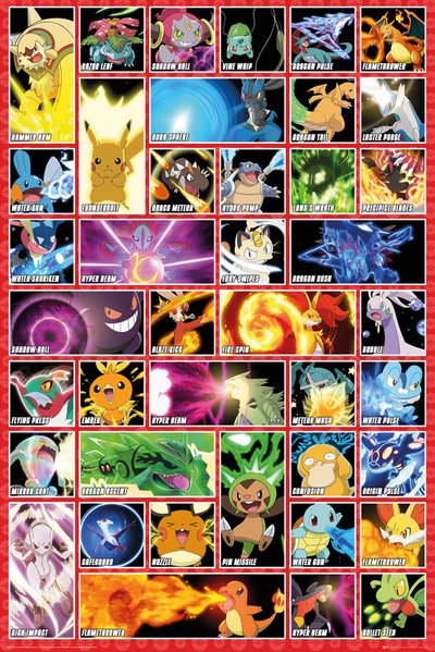 

Pokemon Go Atak plakat 61x91,5 cm