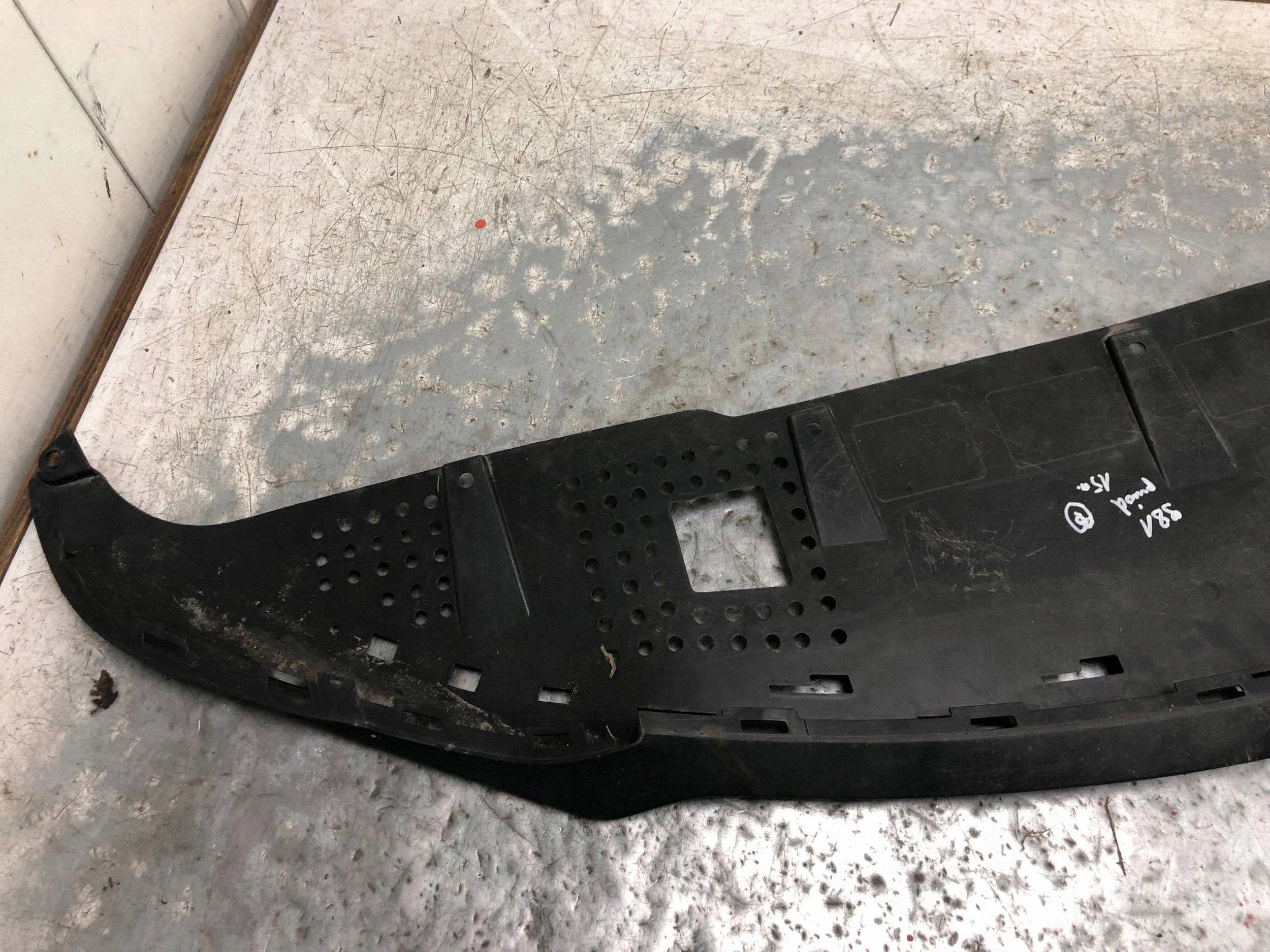 cover below bumper front PORSCHE 982 98150552502