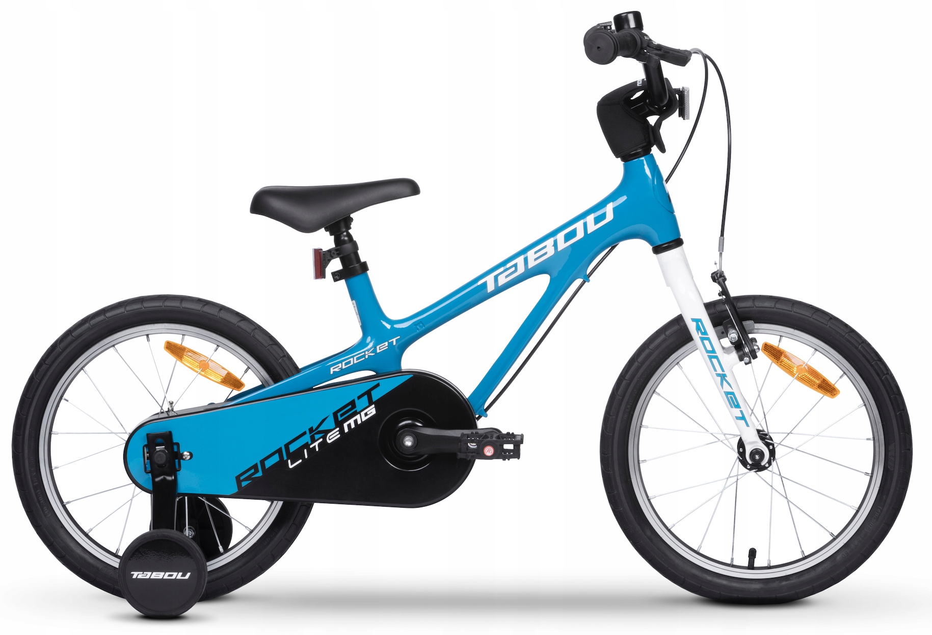 Rower Dziecięcy Rowerek 14 Cali Dla Dziecka Lekki Koła Boczne Niebieski