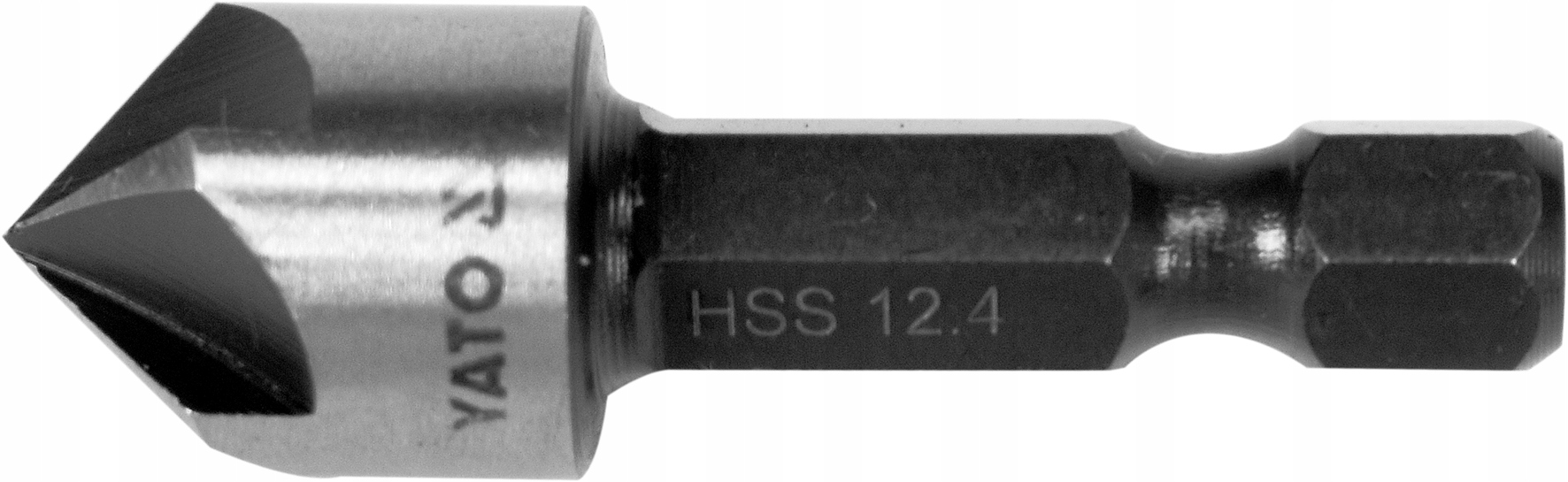YATO POGŁĘBIACZ DO METALU HSS 12,4mm x 40mm HEX