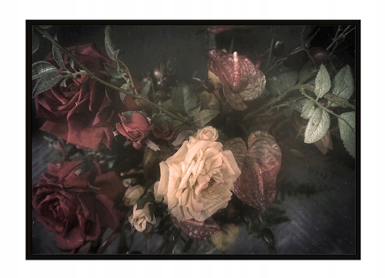 

Obraz Plakat W Ramie 53x73 cm Kwiaty P1623